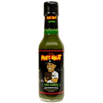 Mo's Heat The Curve Green Habanero Hot Sauce