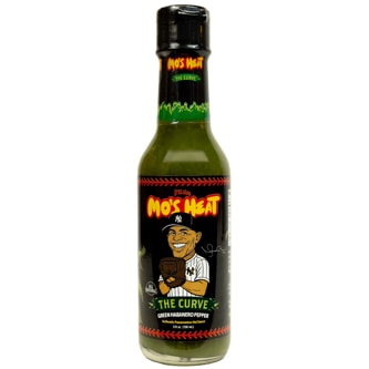 Mo's Heat The Curve Green Habanero Hot Sauce