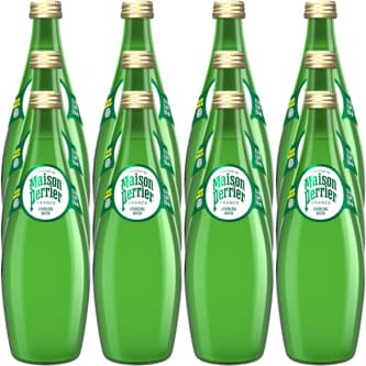 Perrier Maison Perrier Sparkling Water, Glass Bottle, Case