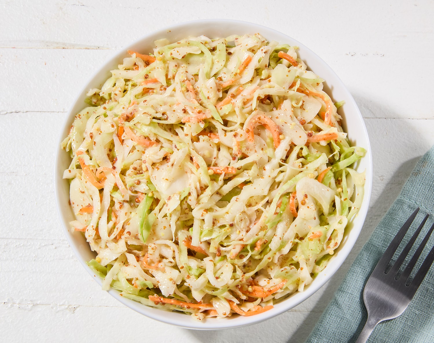 FreshDirect Coleslaw with Whole Grain Mustard Dressing, image 2 of 2 slides