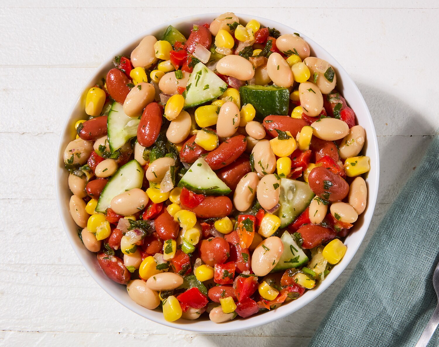 FreshDirect Picnic Bean Salad, Regular, image 2 of 2 slides