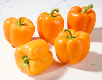 Orange Greenhouse Bell Pepper