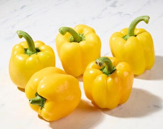 Yellow Greenhouse Bell Pepper