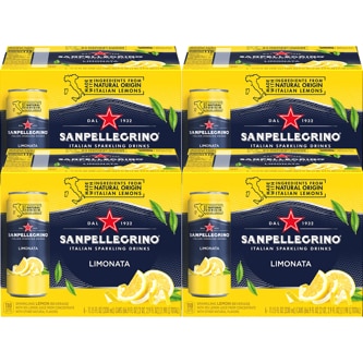 San Pellegrino Sparkling Fruit Beverage, Limonata (Lemon), Case
