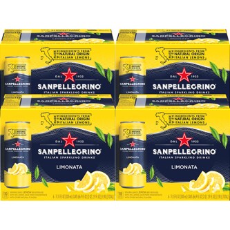 San Pellegrino Sparkling Fruit Beverage, Limonata (Lemon), Case