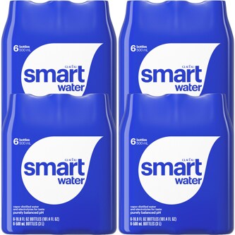 smartwater Nutrient-Enhanced Water, Plastic Bottles, Case
