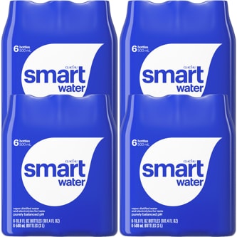 smartwater Nutrient-Enhanced Water, Plastic Bottles, Case