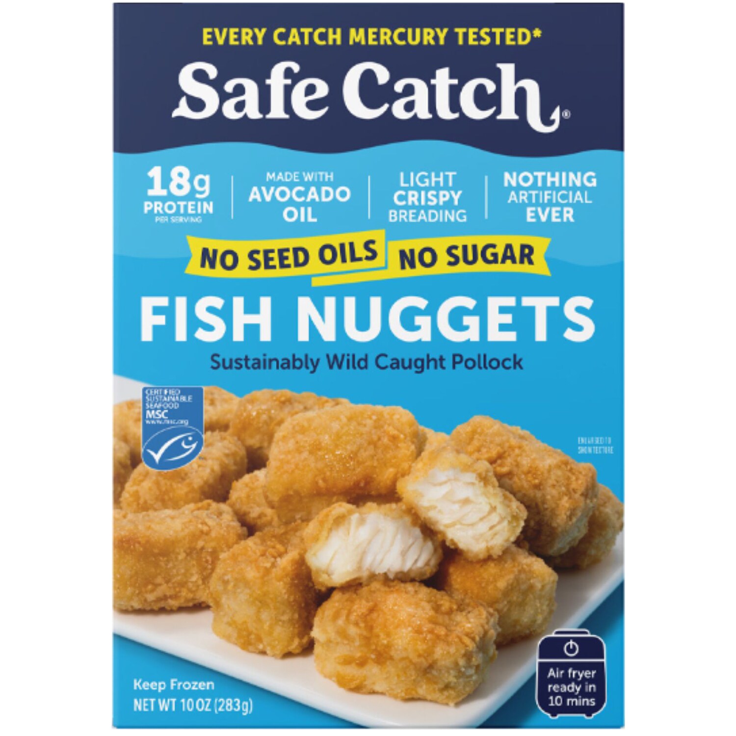 Safe Catch Lightly Breaded Fish Nuggets