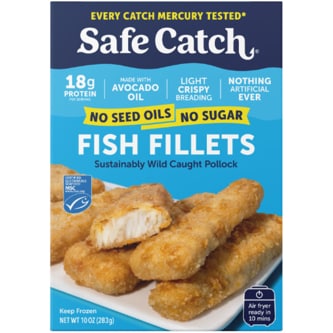 Safe Catch Lightly Breaded Fish Fillets