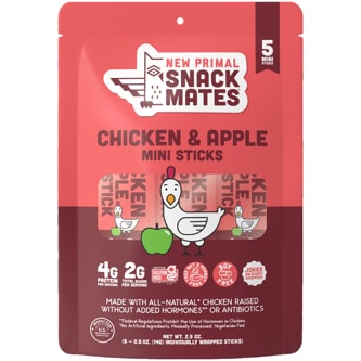 The New Primal Snack Mates Kids, Chicken & Apple