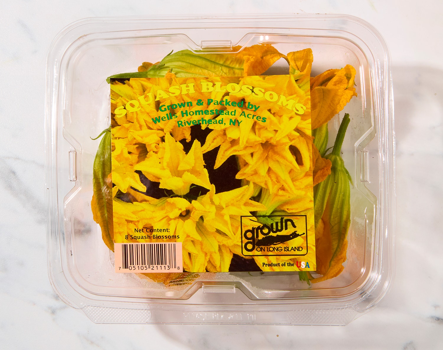 Wells Homestead Acres Local Squash Blossoms, image 1 of 2 slides