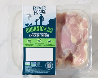 Farmer Focus Organic Boneless Skinless Chicken Thighs