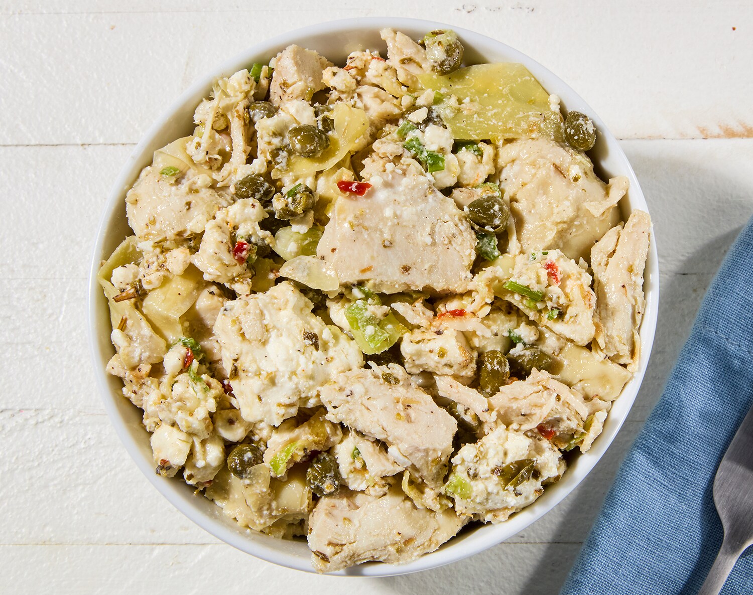 FreshDirect Chicken Salad with Feta and Artichokes, image 2 of 2 slides