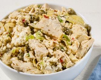 FreshDirect Chicken Salad with Feta and Artichokes