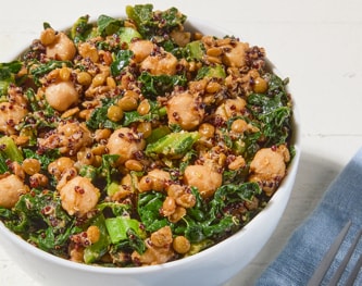 FreshDirect Curried Lentil, Quinoa, Chickpea & Kale Super Salad, Small