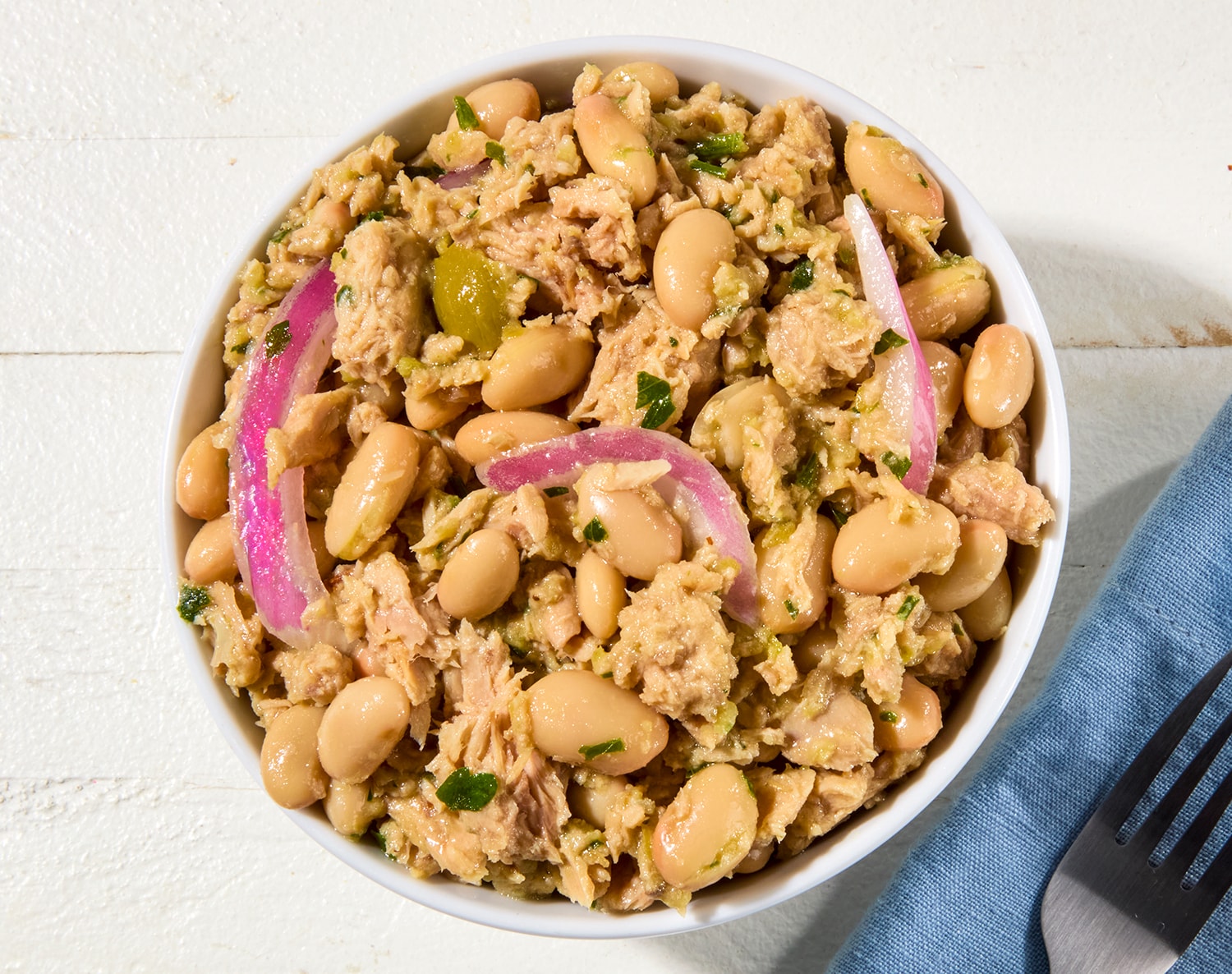 FreshDirect Wild-Caught Tuna and White Bean Salad, Small, image 2 of 2 slides