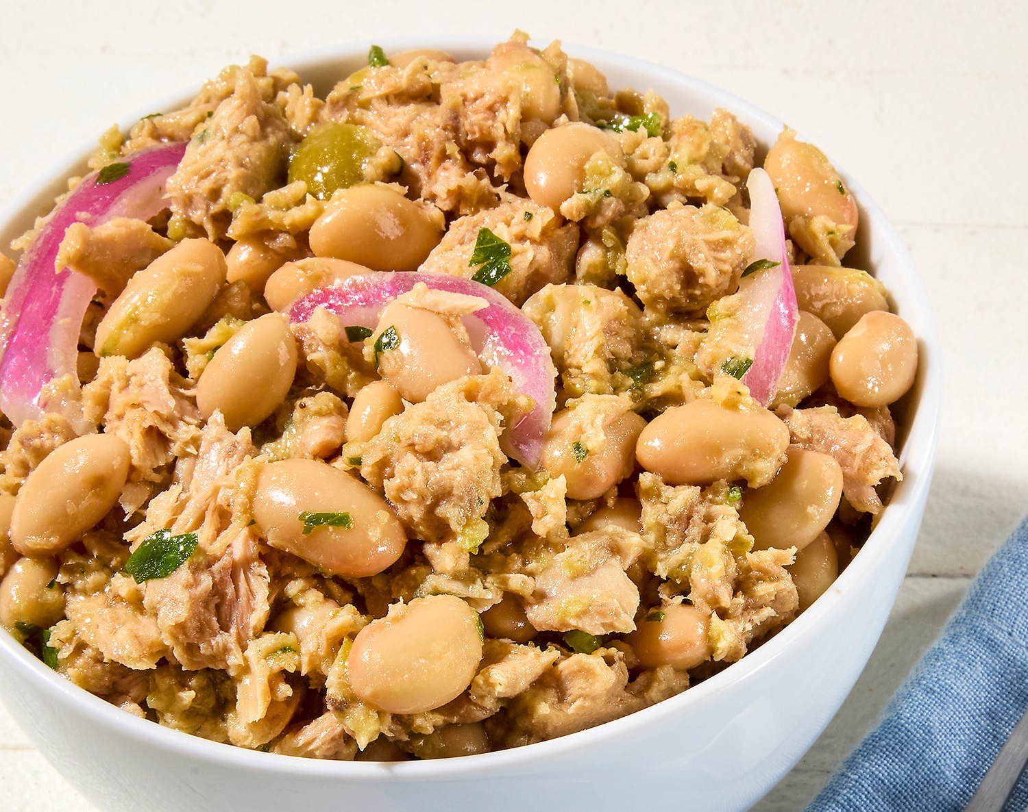 FreshDirect Wild-Caught Tuna and White Bean Salad, Small, image 1 of 2 slides