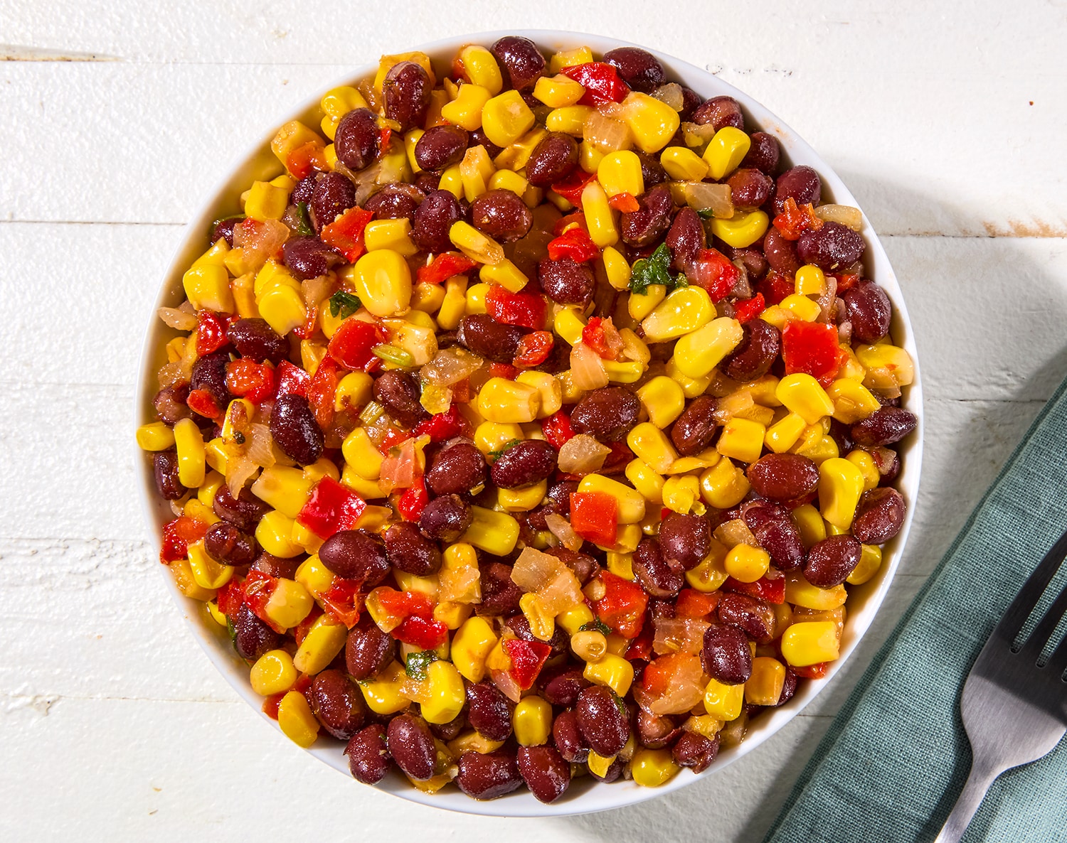 FreshDirect Corn and Black Bean Salad, Regular, image 2 of 2 slides