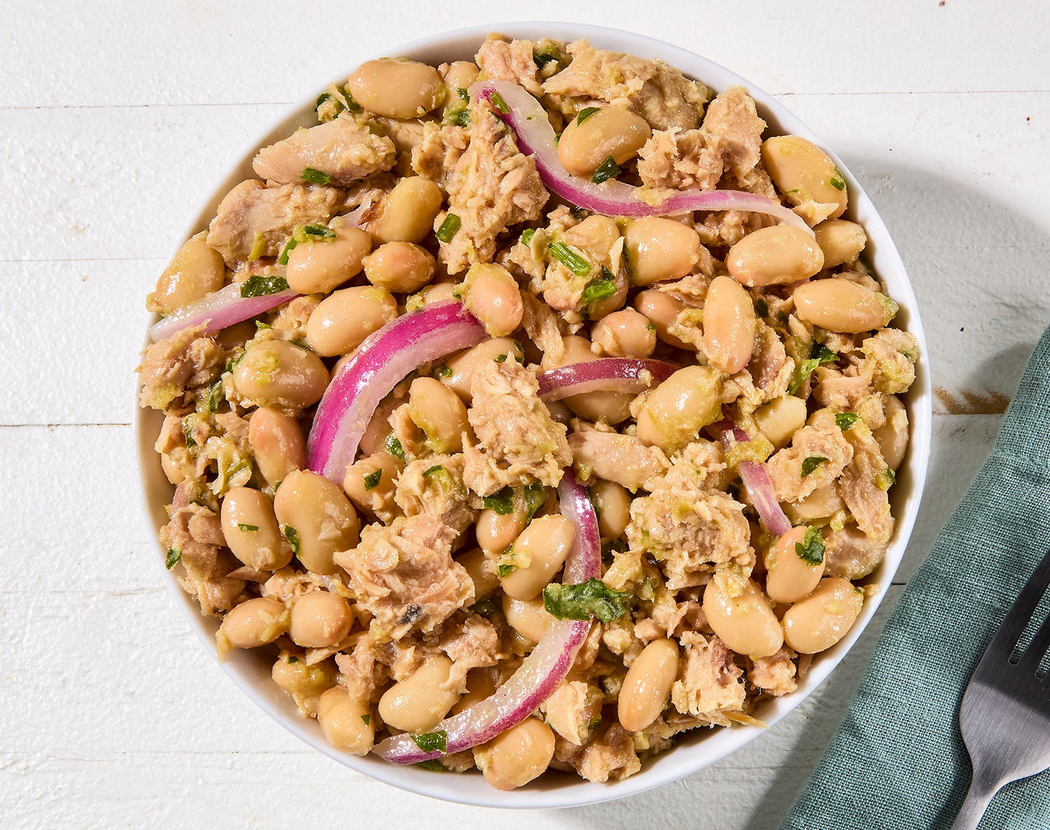 FreshDirect Wild-Caught Tuna and White Bean Salad, Regular, image 2 of 2 slides
