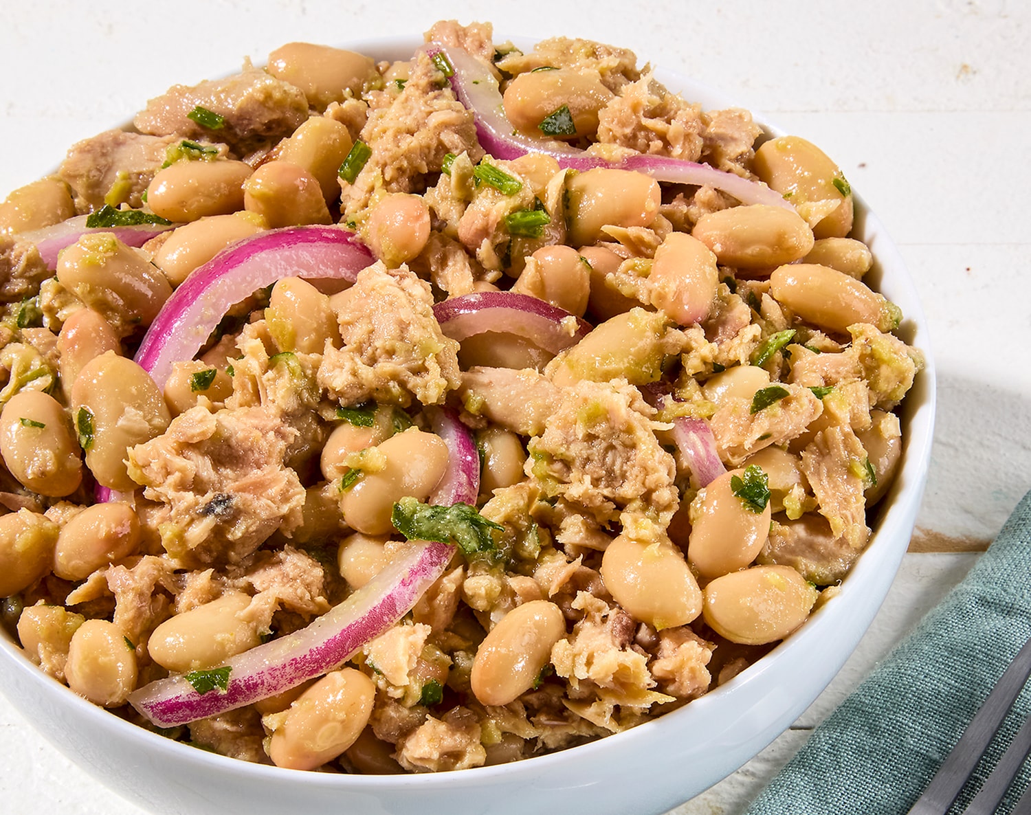 FreshDirect Wild-Caught Tuna and White Bean Salad, Regular