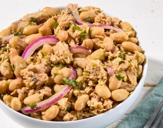 FreshDirect Wild-Caught Tuna and White Bean Salad, Regular