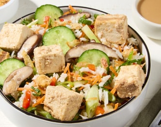FreshDirect Crispy Cauliflower Rice Bowl with Roasted Tofu