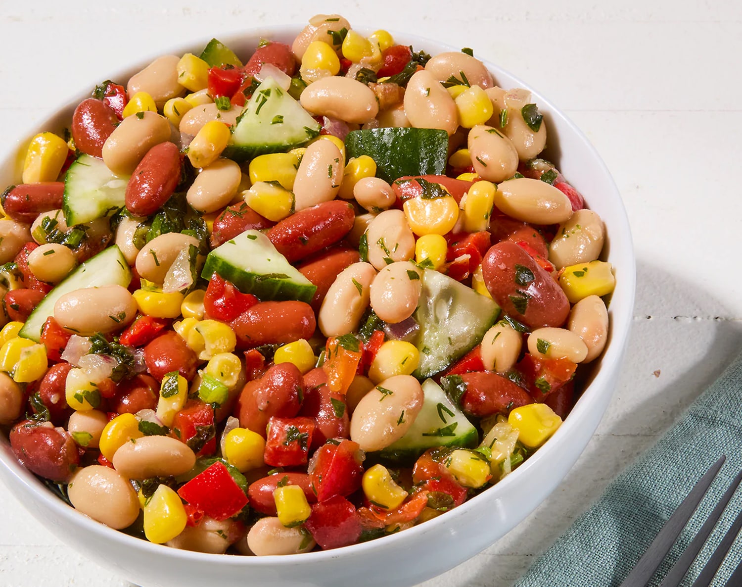 FreshDirect Picnic Bean Salad, Regular