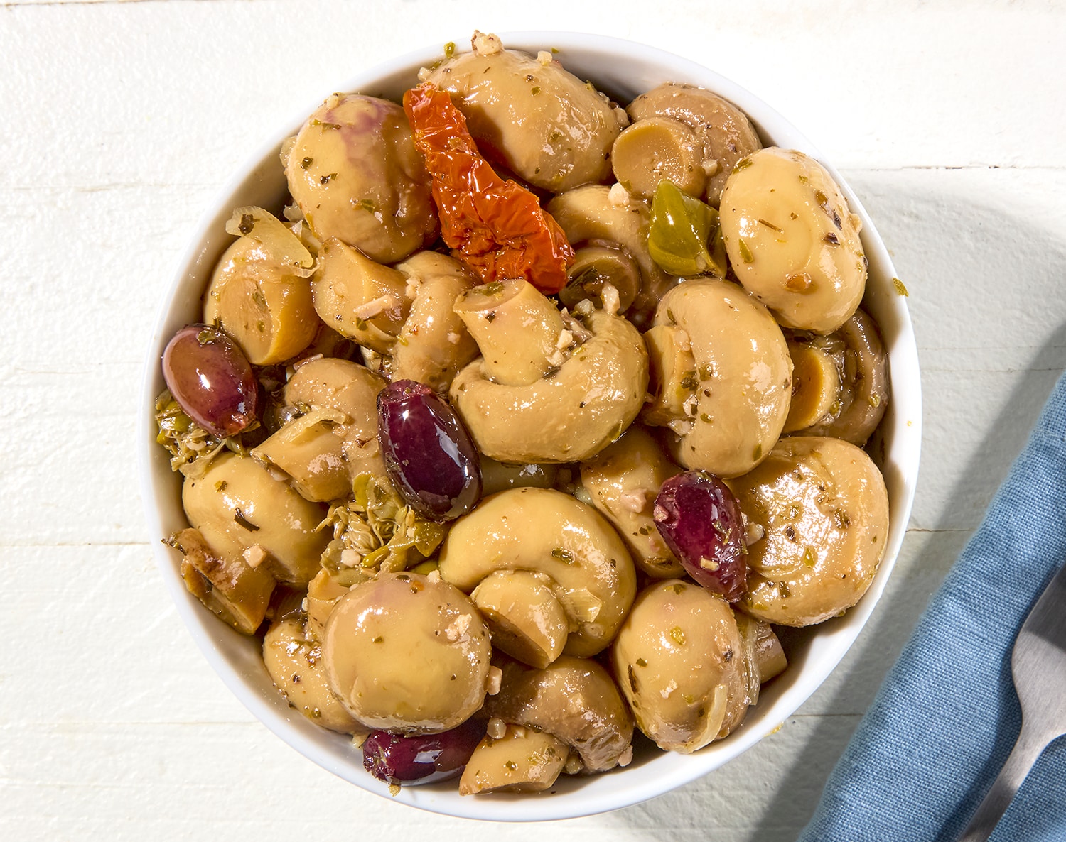 Just Freshdirect Mushroom Antipasto Salad, image 2 of 3 slides
