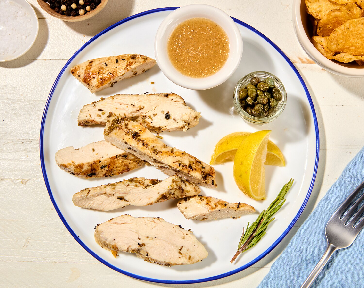 FreshDirect Sliced Rosemary Grilled Chicken Breast, image 2 of 2 slides