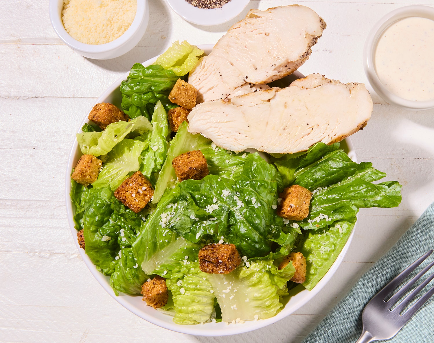 FreshDirect Chicken Caesar Salad, image 2 of 2 slides