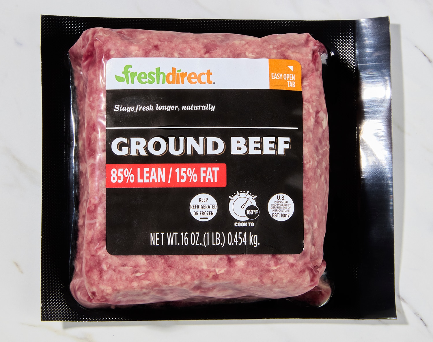 FreshDirect 85% Lean Ground Beef, Fresh