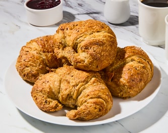 FreshDirect Oven-Ready Multi-Grain Croissants, Frozen