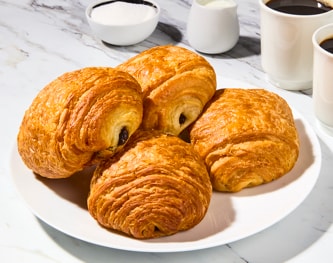 FreshDirect All Butter Oven-Ready Chocolate Croissants, Frozen