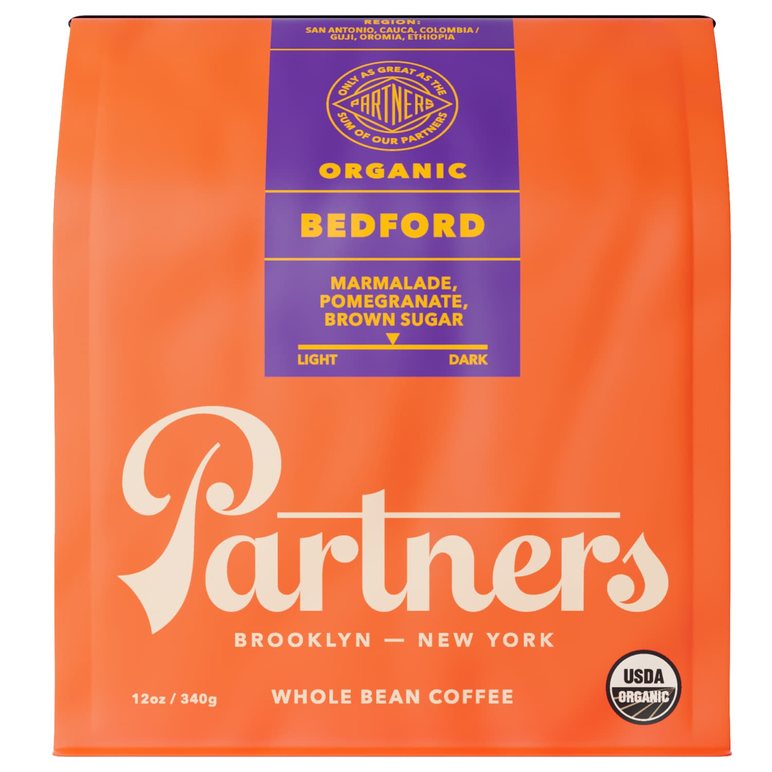 Partners Whole Bean Coffee, Bedford Espresso Blend