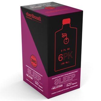 Cheribundi Sleep Tart Cherry Juice Concentrate, Pouches
