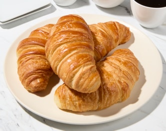 FreshDirect All Butter Oven-Ready Butter Croissants, Frozen