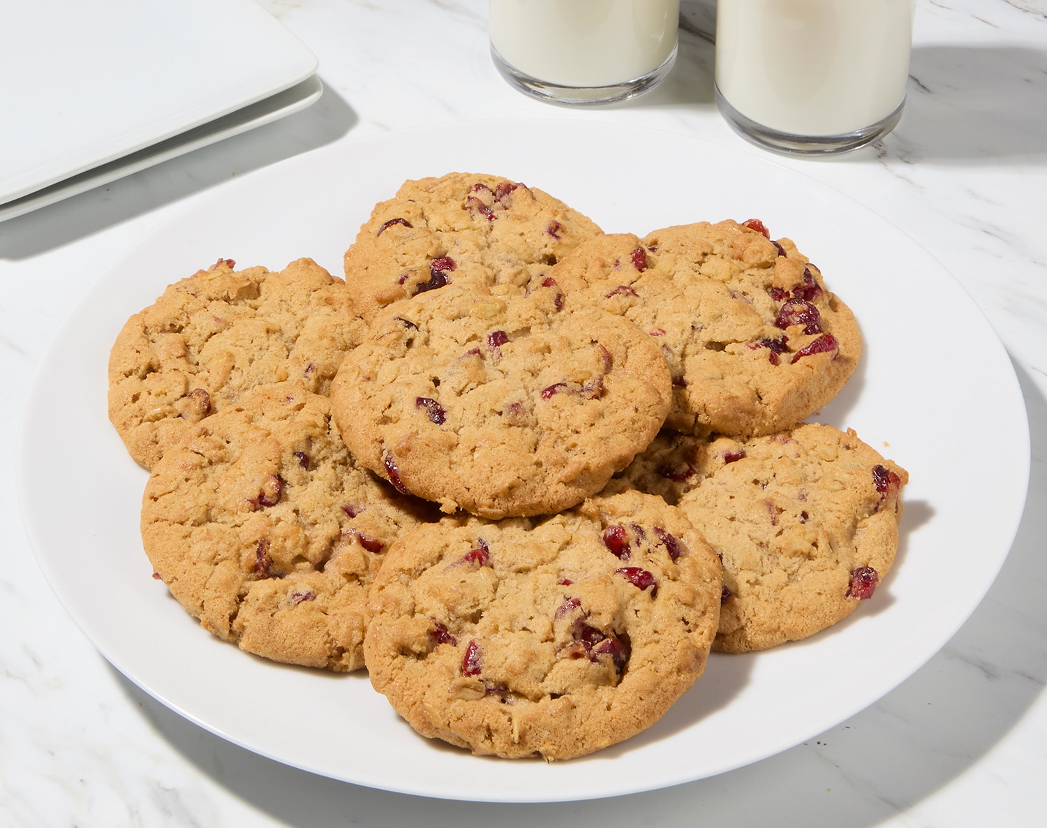 FreshDirect Orange Cranberry Oatmeal Cookies, image 1 of 2 slides