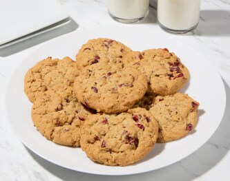FreshDirect Orange Cranberry Oatmeal Cookies