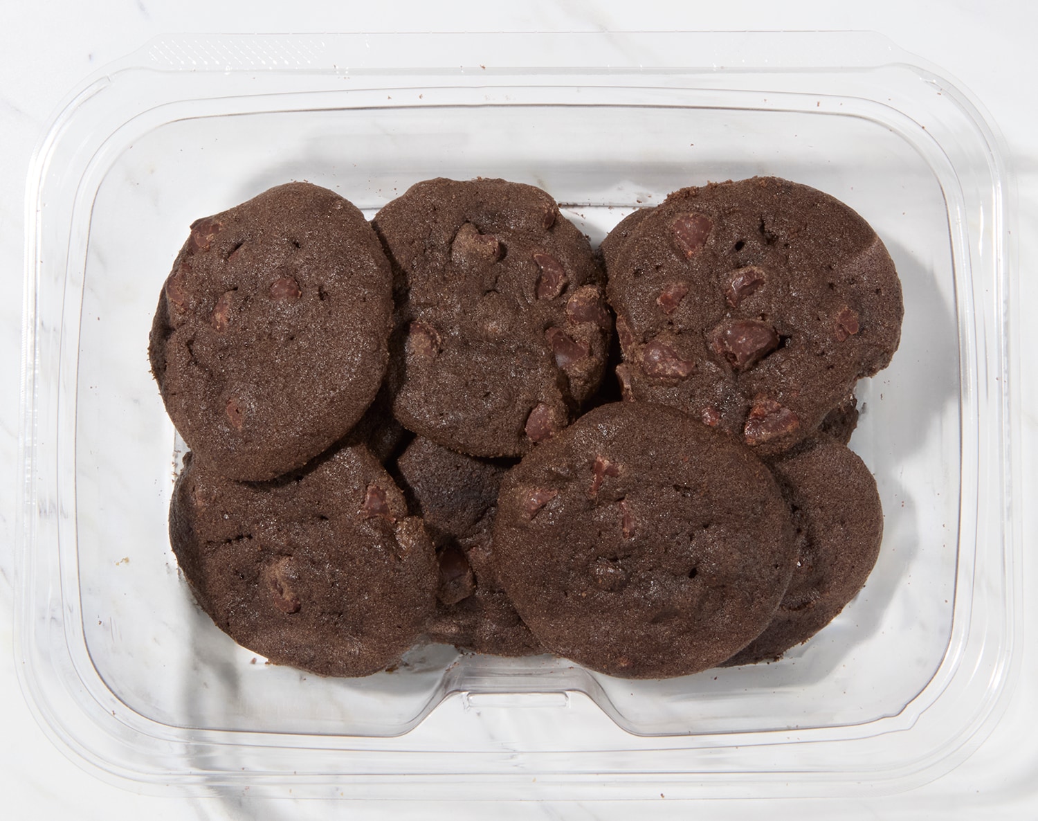 FreshDirect Mini Double Chocolate Chunk Cookies, image 2 of 2 slides