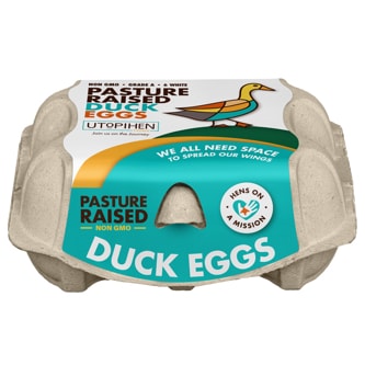 Utopihen Farms Pasture Raised Non-Gmo Duck Eggs