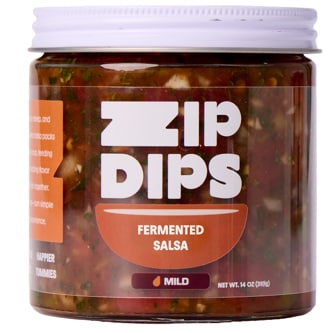 Ziplife Foods Zip Dips Fermented Salsa, Mild