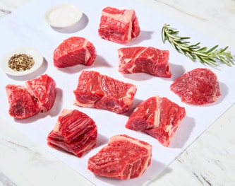 100% Grass-Fed Beef Chuck Stew Meat
