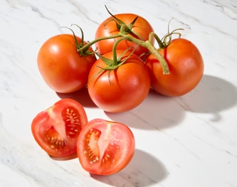 Organic Tomatoes on the Vine