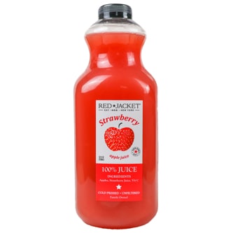 Red Jacket Orchards Strawberry Apple Juice, Plastic Bottle