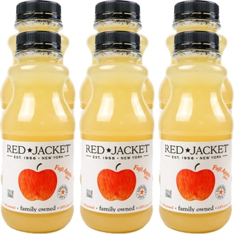 Red Jacket Orchards Fuji Apple Juice, Plastic Bottles