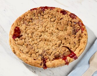 FreshDirect Apple Cranberry Crumb Pie