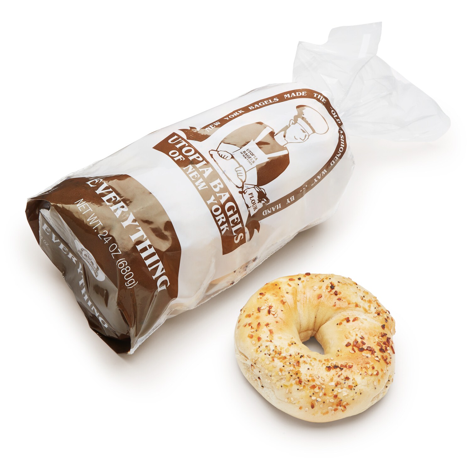 Utopia Bagels of New York Everything Bagels FreshDirect
