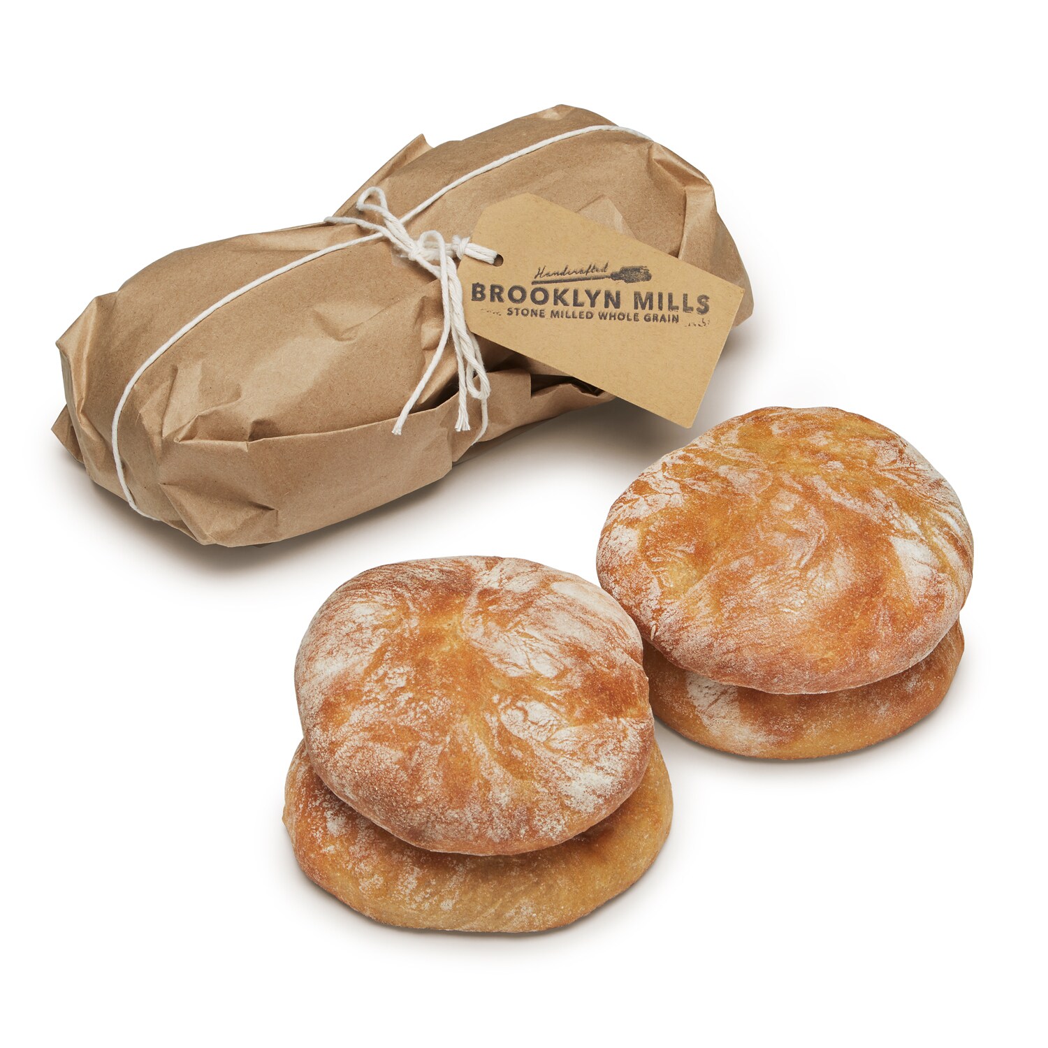 Brooklyn Mills Whole Grain Rolls, Frozen