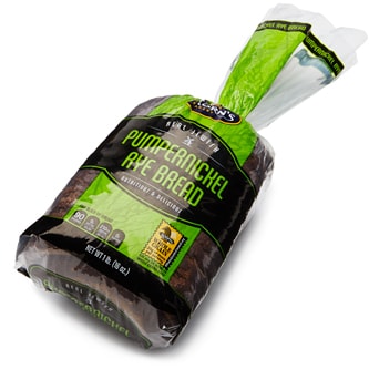 Korn's Bakery Pumpernickel-Rye Bread