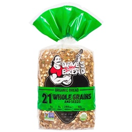 Dave's Killer Bread Organic Bread, 21 Whole Grains and Seeds, Frozen